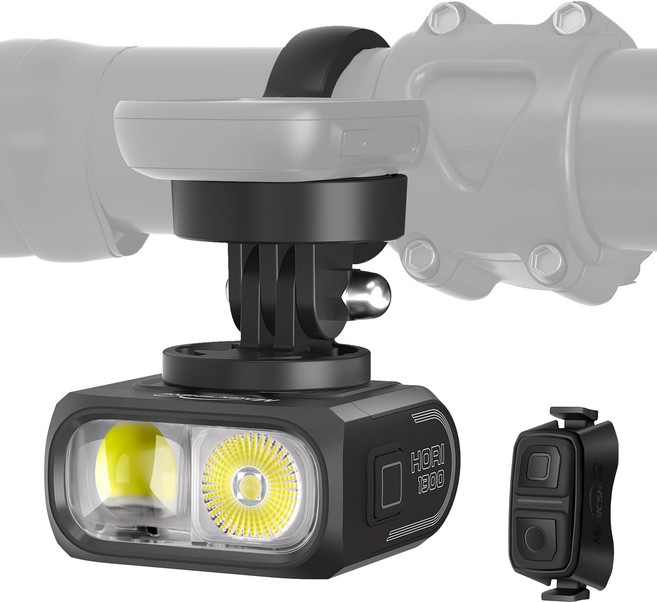 Magicshine HORI 1300 1300 IPX6 USB-C 자전거 라이트 로드 자전거 라이트 로우 빔, 1개