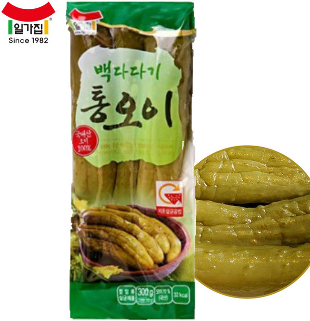 일가집 통오이지, 300g, 12개