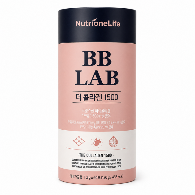 BBLAB 低分子膠原蛋白 1500 家庭版 90入, 1個, 90份