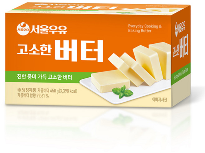 서울우유 고소한 버터_450g, 450g, 1개