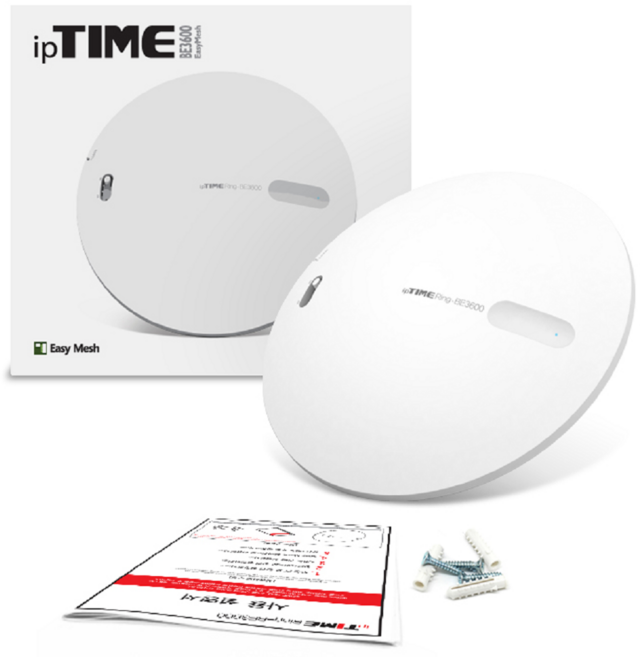 ipTIME 무선 AP 공유기, Ring-BE3600, 1개