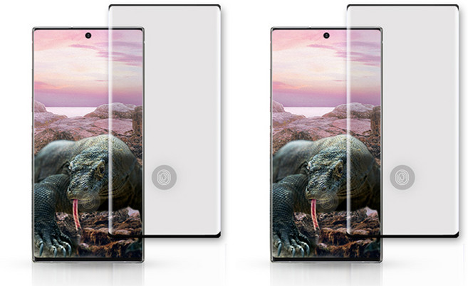 투에이비 1+1 갤럭시노트20/노트20울트라 3D 풀커버 강화유리, 2개