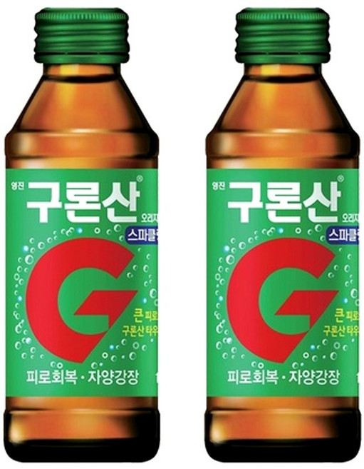 영진 구론산바몬드 스파클링 탄산, 150ml, 30개