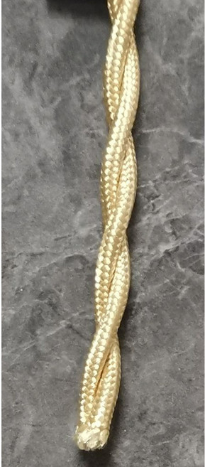 코어 75MM 전기 와이어 20M 빈티지 구리 10M 섬유 트위스트 램프 50M 펜던트 코드 케이블 5M 패브릭, bright gold