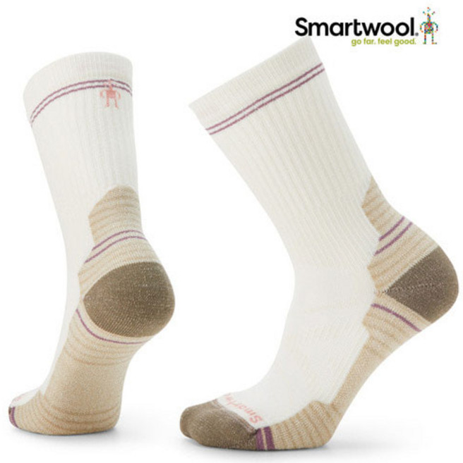 [스마트울] W Hike Light Cushion Crew Socks 여성 양말 (SWC3WWS001), S 210~235, 1개