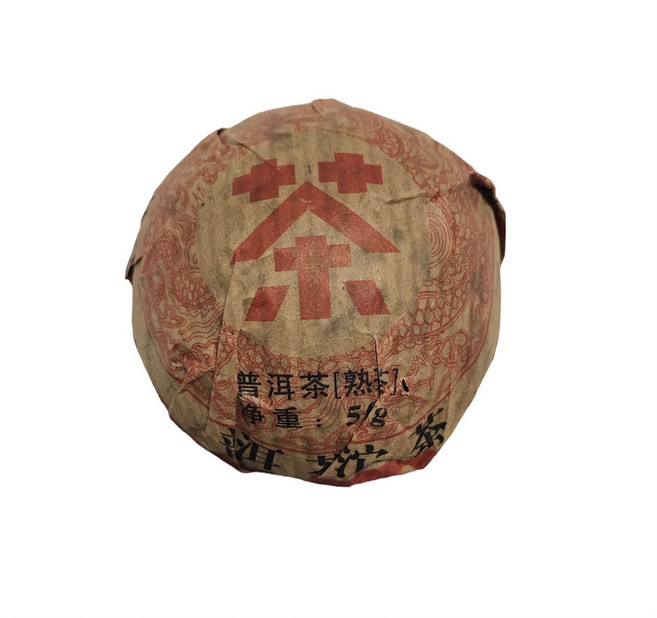 중국 운남성 보이차 2008년산 생차 숙 타차 50g, 1개, 1개입