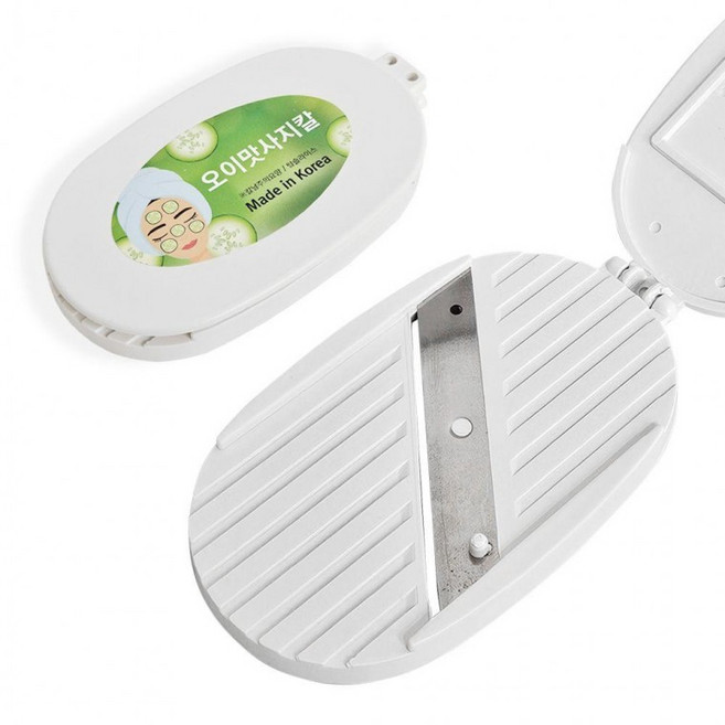 탑슬라이스 오이 맛사지칼 채칼 오이팩 슬라이서 필러, 1개, 상세페이지 참조