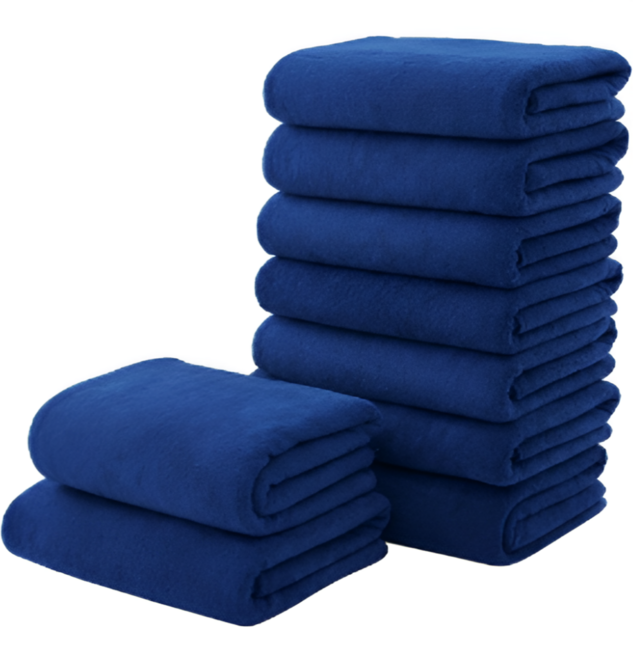 모어벨 세차 주방 가정용 다목적 극세사 타월, 1개, 블루 450g 60x180cm