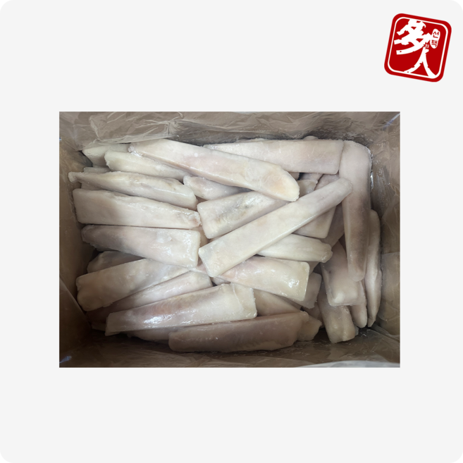 박스 100/200 순살아귀 10kg (중국), 1박스
