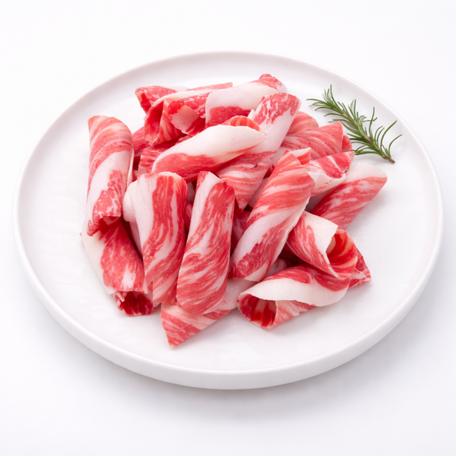 [옥례관] 깊은맛 한우 차돌박이 구이용 차돌박이 요리, 1개, 300g