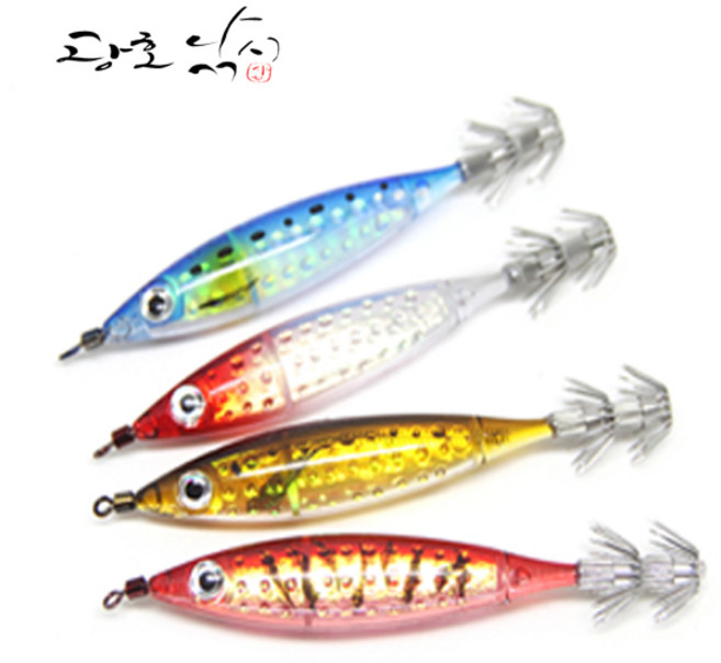 [광호낚시샵] 크리스탈에기 케미에기 쭈꾸미에기 문어에기 한치에기 갑오징어에기 오징어에기 에기 하드베이트 루어 낚시, 블루