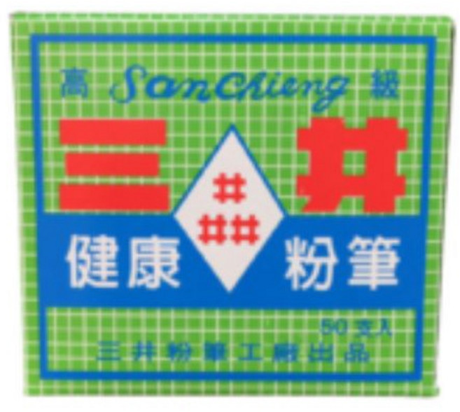 三井 健康彩色粉筆, 藍色, 1個