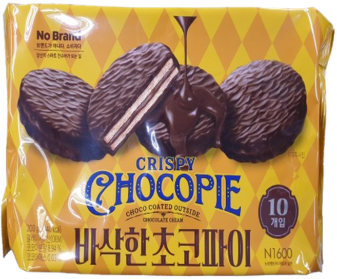 노브랜드 바삭한 초코파이, 1개, 200g