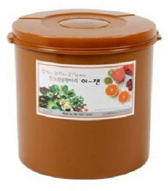 이젠 황토진공항아리 원형 22L x 2개, 1개