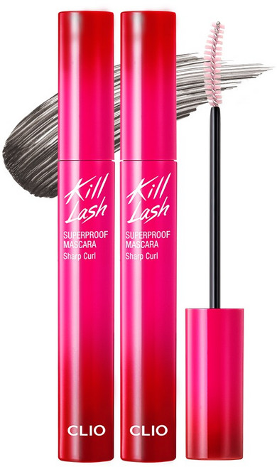 클리오 킬래쉬 수퍼프루프 마스카라 [단품], 2개, 10 또렷컬