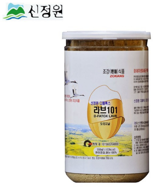조강식품 라브 101 식이섬유 현미껍질, 350g, 1개