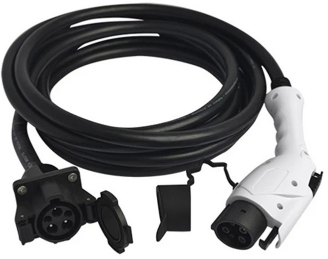 휴대용 커넷터 완속 가정용 5pin 5mㅣ13A EV6 미 M23 급속 연결선, 1  5m 대만 표준차 j1772 전용 연장선, 1개