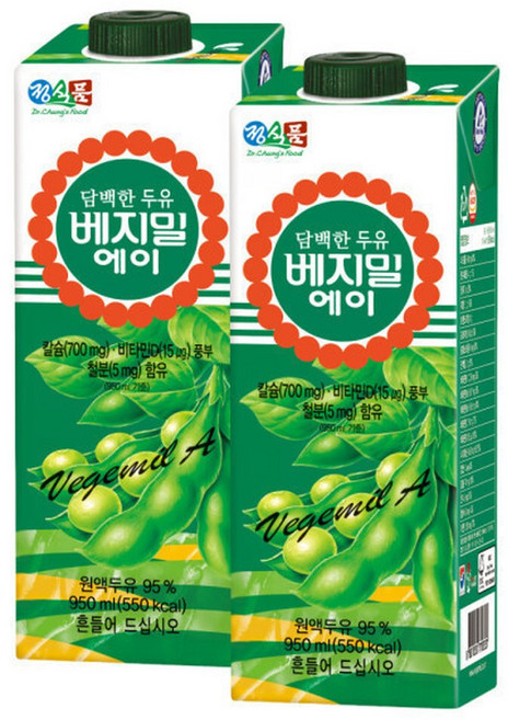 담백한 베지밀A(Edge) 950ml 12팩, 12개