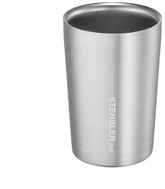스텐블러 머그컵(2호 380mL) 스텐컵 물컵 커피컵 스테인레스컵 스텐 머크컵 텀블러 이중컵 18-8 lan+7269LL
