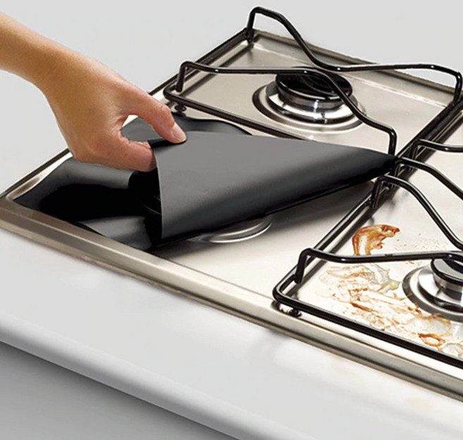 가스렌지 가스레인지 기름때 오염 커버 패드 매트, 1개