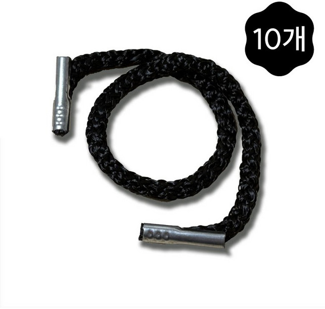 포장 손잡이 박스끈 10개입 40cm, 1개, 블랙