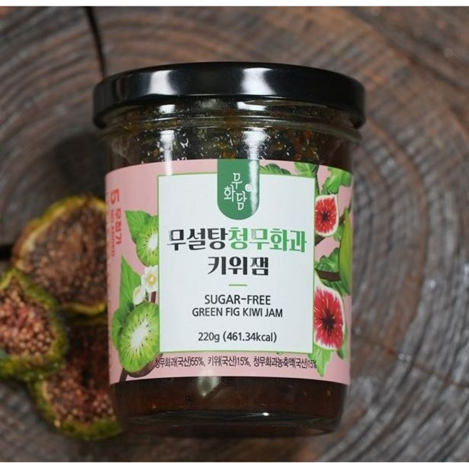 무화담 청무화과 키위잼, 220g, 1개