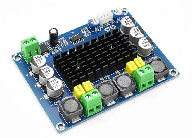 DIY 오디오 프로젝트 및 블루투스 호환 스피커를 위한 컴팩트 더블 채널 2x120W 디지털 오디오 앰프 보드