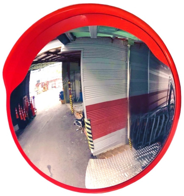 반사거울 볼록거울반사경 실외 실내 도로 주차장 도로안전용품 산업용거울 도로거울 800mm, A, 1개