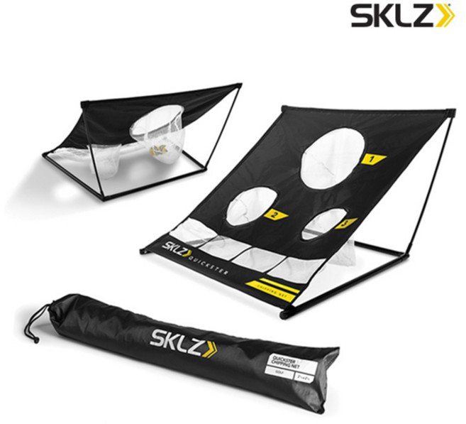 스킬즈 퀵스터 치핑 네트 골프 어프로치 샷 연습망, 퀵스터 치핑 네트:블랙, 1개