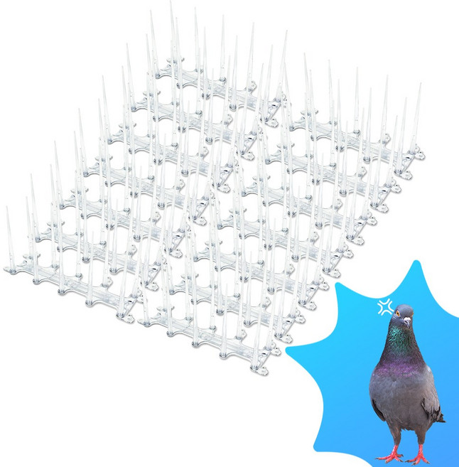 국내제작 에어컨 실외기 비둘기 퇴치 버드 스파이크, 버드스코 기본형 14개 세트, 1개