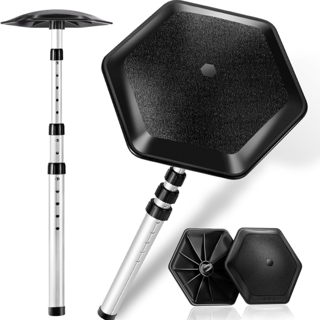 Hi therE 골프백 지지대 골프클럽 파손방지 보호, 화이트