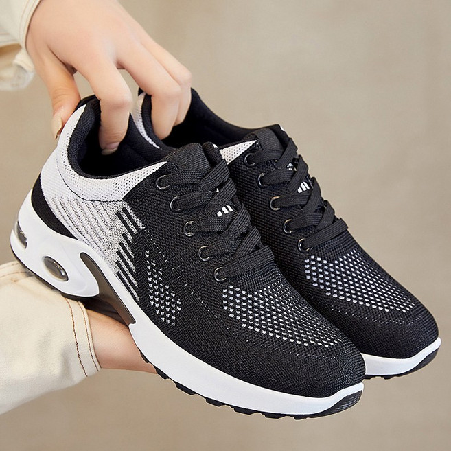 여성 에어 운동화 가벼운 런닝화 여름 발편한운동화 미끄럼방지운동화 여성헬스운동화 여자 예쁜운동화 키높이 운동화 G-815