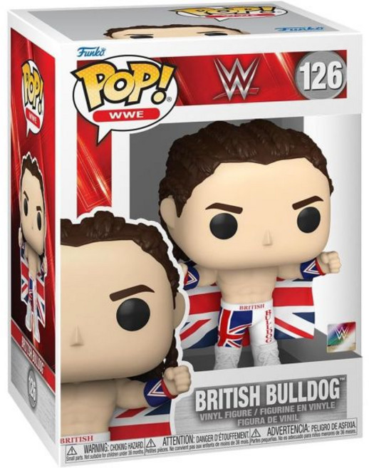 펀코 Funko 팝 WWE 브리티시 불독 데이비 보이 스미스 수집 바이닐 피규어 선물 아이디어 공식 상품 키즈 스포츠 팬 콜렉터 디스플레이용 모델, 펀코 팝 WWE 브리티시 불독 데이비 보이 스미스 수집