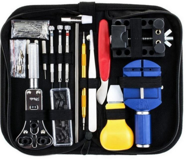 시계수리공구세트 손목시계줄 교체 가죽 메탈 줄이기