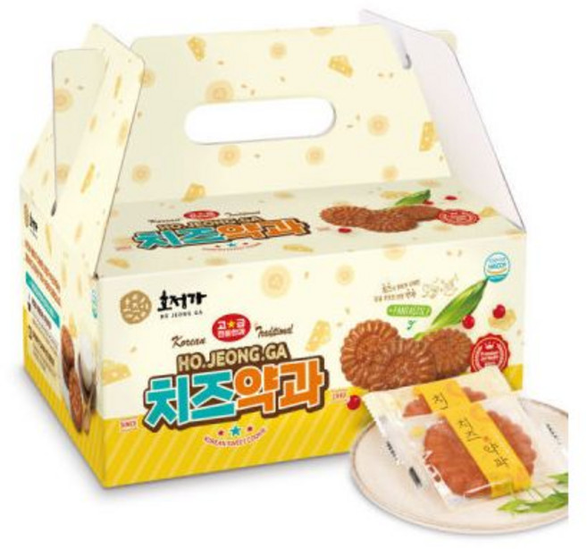 호정가 흑임자도나스 (16개입) / 고소한 풍미의 달콤 촉촉한 옛날과자, 1