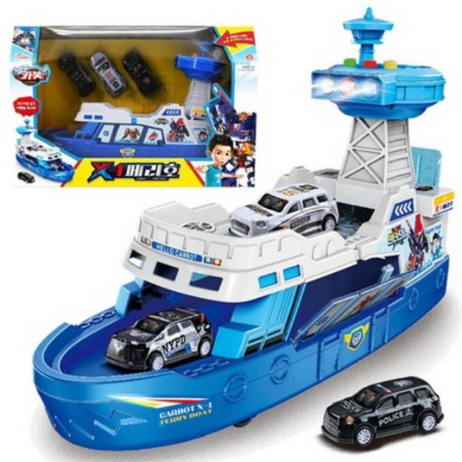 씽크토이 헬로카봇 X-1 페리호, 혼합색상, 1개