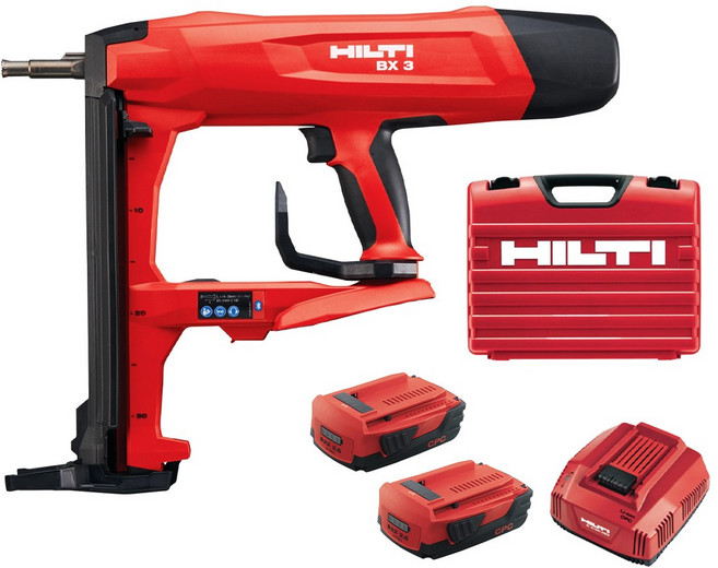 힐티 BX3 2세대 22V 충전 타정기 네일러 2.6Ah 세트, 1개