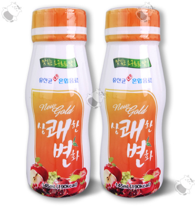뉴골드 상쾌한 변화 쾌변, 2개, 145ml