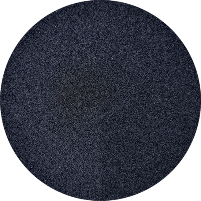 국산 원형 동그란 접착벨크로 양면테이프 스티커, 지름 10cm, 검정색 보들이, 1개