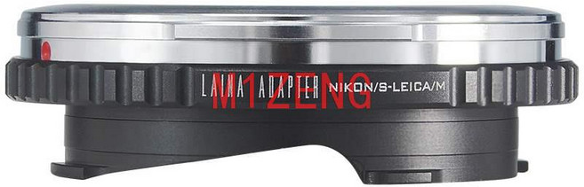 니콘 S RF 마운트 렌즈용 N S-LM 어댑터 링 라이카 M L/M lm M10 M9 M8 M7 M6 M5 m3 m2 M-P MP240 M9P 카메라 TECHART LM-EA7, 02 NIKON S-LEICA M, 1개