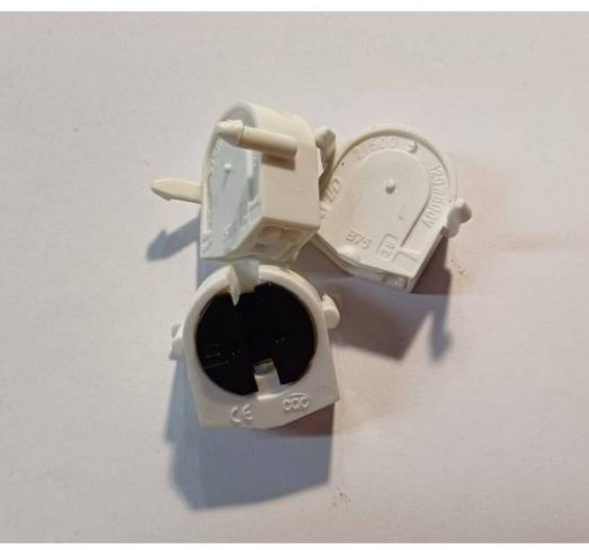 T5燈管專用燈腳燈座 適用LED燈管、T5燈頭日光燈管 120W 600V, 1個