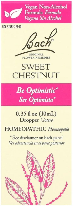 Bach Original 꽃 레미디즈 스위트 체스넛 10ml(0.35fl oz), BachOriginal꽃레미디즈스위트체스넛10ml035, 1개, 10ml - 쿠팡