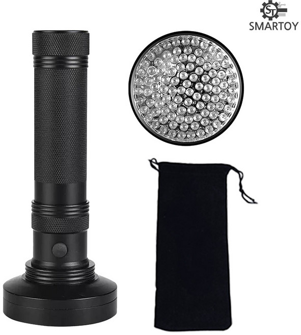 스마토이 100LED UV랜턴 자외선 손전등 블랙라이트, 1세트