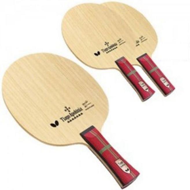 버터플라이 탁구라켓 쉐이크 탁구채 양면채 카본 SD, FL(나팔형)