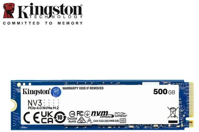 킹스톤 NV3 SSD 500GB 1TB 2TB NVMe PCIe Gen 4.0x4 솔리드 스테이트 드라이브 M.2 2280 내장 SSD nvme m2, 01 500GB