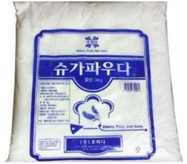 쿠킹스토리 슈가파우더, 3kg, 4개
