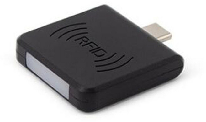 RFID 3.56MHZ IC M S50 S70 NFC 2 3 5 6 리더 안드로이드 전화 용 휴대용 MIRCO TYPE C USB 카드 리더기, black type c