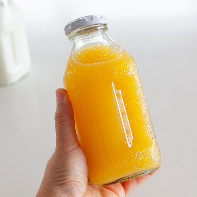 미니 레트로 유리병, 1개, 300ml