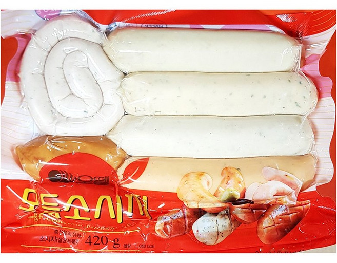 무배_오뗄 모듬소시지 420g 업소용, 1개