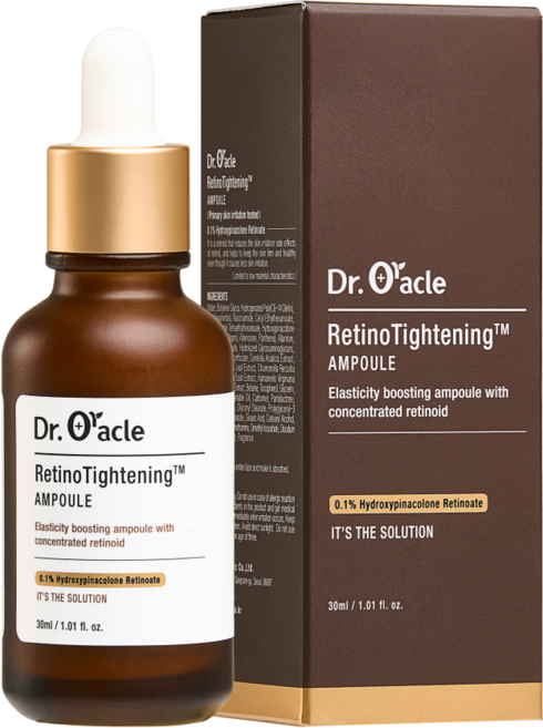 닥터오라클 레티놀 비타민C 수분 히알루론산 콜라겐 앰플 레티노타이트닝 이마주름 눈밑주름 눈가주름 팔자주름 목주름 미간주름 제거 화장품 앰플 크림, 30ml, 6개